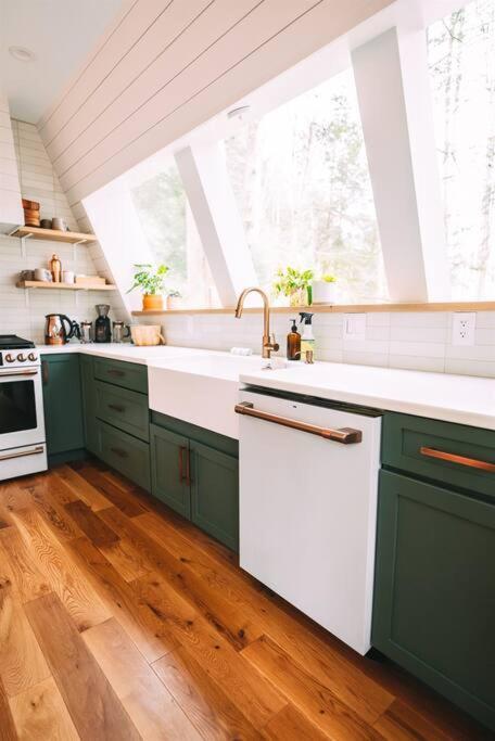 Dunlap Hollow A-Frame Rockbridge Exterior foto